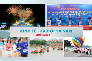 Hà Nam tăng trưởng cao nhất Vùng đồng bằng sông Hồng trong qúy I