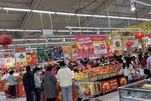 Tổng mức bán lẻ hàng hoá và doanh thu dịch vụ tiêu dùng của Hải Phòng trong quý I tăng 13,39%