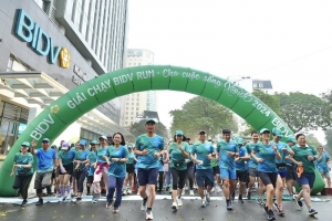 Giải chạy xanh của BIDV bước vào mùa mới