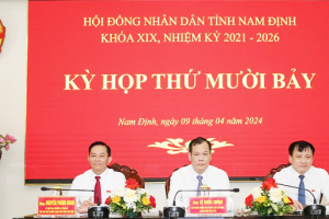 HĐND tỉnh Nam Định tổ chức kỳ họp giải quyết công việc phát sinh
