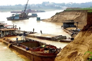 Nam Định tăng cường công tác quản lý hoạt động liên quan đến khoáng sản cát
