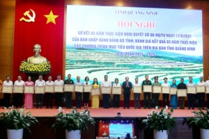 “Quảng Ninh đã trở thành điểm sáng, là điển hình trong thực hiện các chương trình mục tiêu quốc gia”