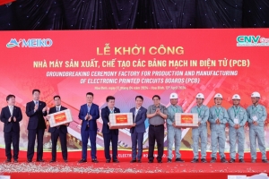 Tập đoàn Meiko Nhật Bản khởi công dự án nhà máy sản xuất các loại vi mạch điện tử