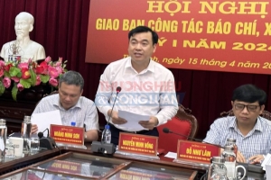 Thái Bình tổ chức Hội nghị giao ban công tác báo chí, xuất bản quý I năm 2024