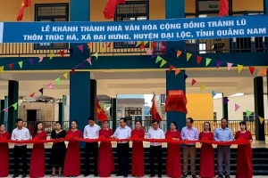 BIDV khánh thành nhà văn hóa cộng đồng tránh lũ tại Quảng Nam