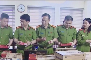 Công an TP. Thanh Hóa bắt giữ nhóm đối tượng sản xuất, buôn bán sản phẩm chống đột quỵ giả