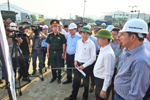 Cao tốc Hòa Liên - Túy Loan: Khẩn trương giải phóng mặt bằng, xong đoạn nào thi công đoạn đó