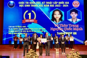 Tổ chức thi nghiên cứu khoa học, kỹ thuật cấp quốc gia cho học sinh mỗi năm/lần