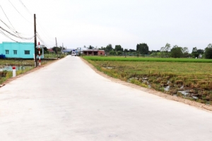 Long An triển khai Đề án Thí điểm hỗ trợ đầu tư đường giao thông trục ấp, liên ấp