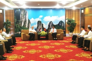 Thành phố Hạ Long tiếp đoàn công tác của Đại sứ Cộng hòa Séc