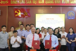 Bắc Ninh: Ký kết chương trình phối hợp công tác giáo dục thể chất và thể thao học đường cho học sinh phổ thông