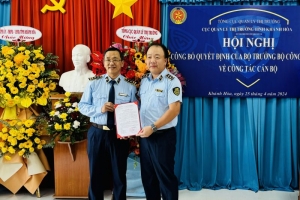 Khánh Hòa có tân Cục trưởng Cục Quản lý thị trường