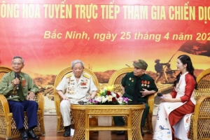 Bắc Ninh: Gặp mặt, tọa đàm với chiến sĩ Điện Biên, thanh niên xung phong, dân công hỏa tuyến trực tiếp tham gia chiến dịch Điện Biên Phủ
