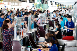 Hơn 1,5 triệu lượt khách di chuyển bằng đường hàng không dịp lễ 30/4-1/5