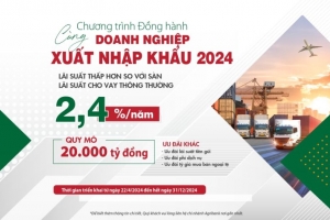 Agribank dành vốn ưu đãi Đồng hành cùng doanh nghiệp xuất nhập khẩu