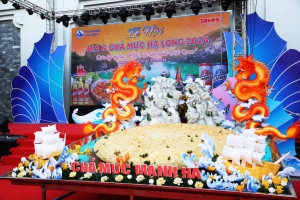 Xác lập kỷ lục "Chả mực lớn nhất Việt Nam"