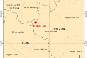 Hai ngày nghỉ lễ, 3 trận động đất xảy ra tại tỉnh Kon Tum, Tuyên Quang
