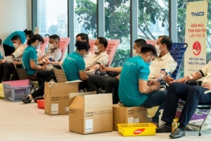 Hơn 2.000 CBNV THACO tham gia “Hiến máu tình nguyện - lần thứ 17”