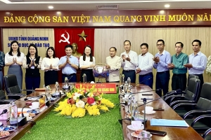 Trao đổi kinh nghiệm đào tạo và phát triển nguồn nhân lực giữa tỉnh Quảng Ninh và tỉnh Champasak