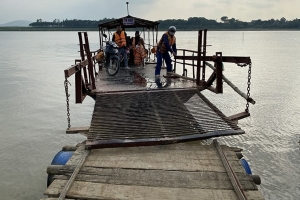 Đảm bảo an toàn bến khách ngang sông mùa mưa bão