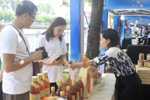 Lần đầu tiên TP. Thủ Đức tổ chức hội chợ sản phẩm OCOP gần 200 gian hàng