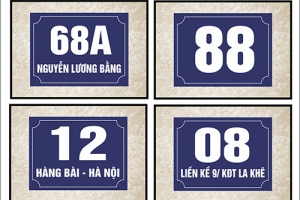 Theo Bộ Xây dựng, có 7 trường hợp sẽ phải đánh lại số nhà