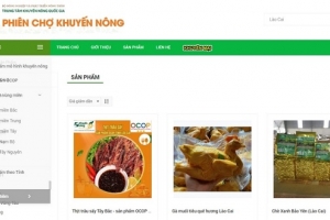 Lào Cai có 328 dòng nông sản an toàn được cấp mã QR CODE