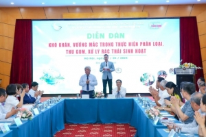 Tổ chức Diễn đàn "Khó khăn, vướng mắc trong thực hiện phân loại, thu gom, xử lý rác thải sinh hoạt"
