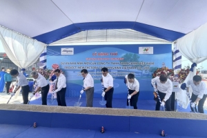 Khởi công xây dựng nhà máy của Công ty TNHH Tamagawa Việt Nam tại KCN Sông Khoai