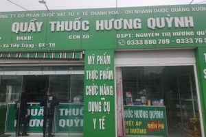 Xử phạt hơn 100 triệu đồng đối với 15 cơ sở kinh doanh thuốc tân dược