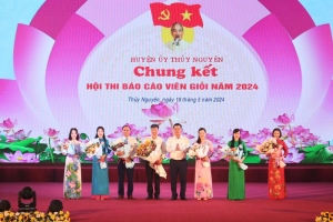 Chung kết Hội thi báo cáo viên giỏi huyện Thuỷ Nguyên năm 2024