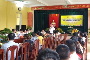 Xét công nhận 2 xã đạt chuẩn nông thôn mới kiểu mẫu