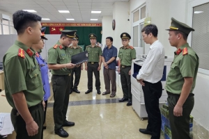 Khởi tố bị can và bắt tạm giam hai lãnh đạo Chi nhánh Văn phòng đăng ký đất đai TP. Sầm Sơn