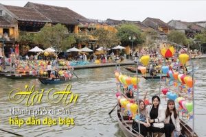 Phố cổ Hội An xếp vị trí thứ 7/13 điểm đến hấp dẫn hàng đầu trên thế giới để đi du lịch vào tháng Bảy
