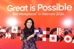 Techcombank tiếp tục lọt Top 4 Bảng xếp hạng Nơi làm việc tốt nhất Việt Nam