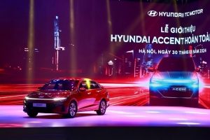 Hyundai Accent công nghệ mới chính thức ra mắt tại Việt Nam