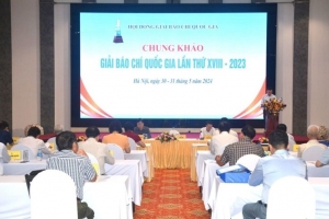 Có 165 tác phẩm lọt vào vòng Chung khảo Giải Báo chí quốc gia lần thứ XVIII