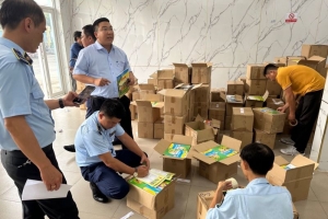 Phát hiện gần 34.000 cuốn sách giáo khoa có dấu hiệu giả mạo
