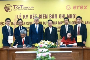 T&T Group và tập đoàn Erex (Nhật Bản) hợp tác phát triển nhà máy điện sinh khối tại An Giang