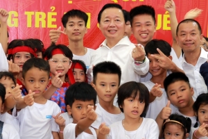 Tháng hành động vì trẻ em: Thiết thực, ưu tiên nguồn lực