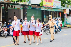Công an TP. Hồ Chí Minh đảm bảo trật tự an toàn kỳ thi tuyển sinh lớp 10