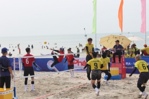 Khởi tranh Giải vô địch cầu mây bãi biển quốc gia năm 2024 tại Vũng Tàu