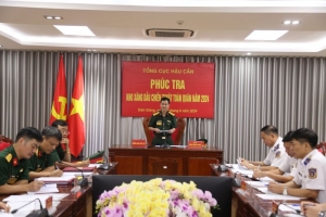 Phúc tra kho xăng dầu chiến thuật tại Bộ Tư lệnh Vùng Cảnh sát biển 4