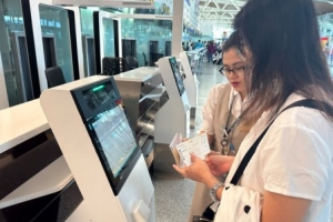Nhà ga quốc tế Đà Nẵng hoàn thiện công nghệ làm thủ tục tự động