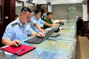 Cục QLTT tỉnh Thanh Hóa phát hiện ba cơ sở vi phạm trong hoạt động kinh doanh vàng