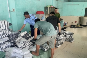 Hải Dương thu giữ hơn 5.000 sản phẩm giả nhãn hiệu NIKE