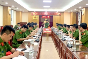 Công an tỉnh Thanh Hoá tổ chức Hội nghị sơ kết công tác truy nã 6 tháng đầu năm 2024