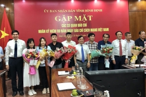 Bình Định: UBND tỉnh gặp mặt các cơ quan báo chí nhân dịp 21/6