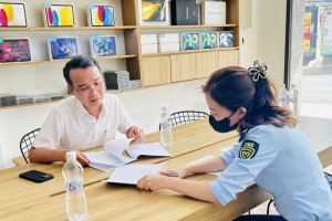 Xử phạt 01 tổ chức kinh doanh hàng điện tử nhập lậu