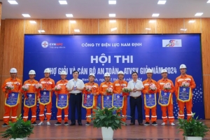 Điện lực Nam Định tổ chức hội thi thợ giỏi năm 2024